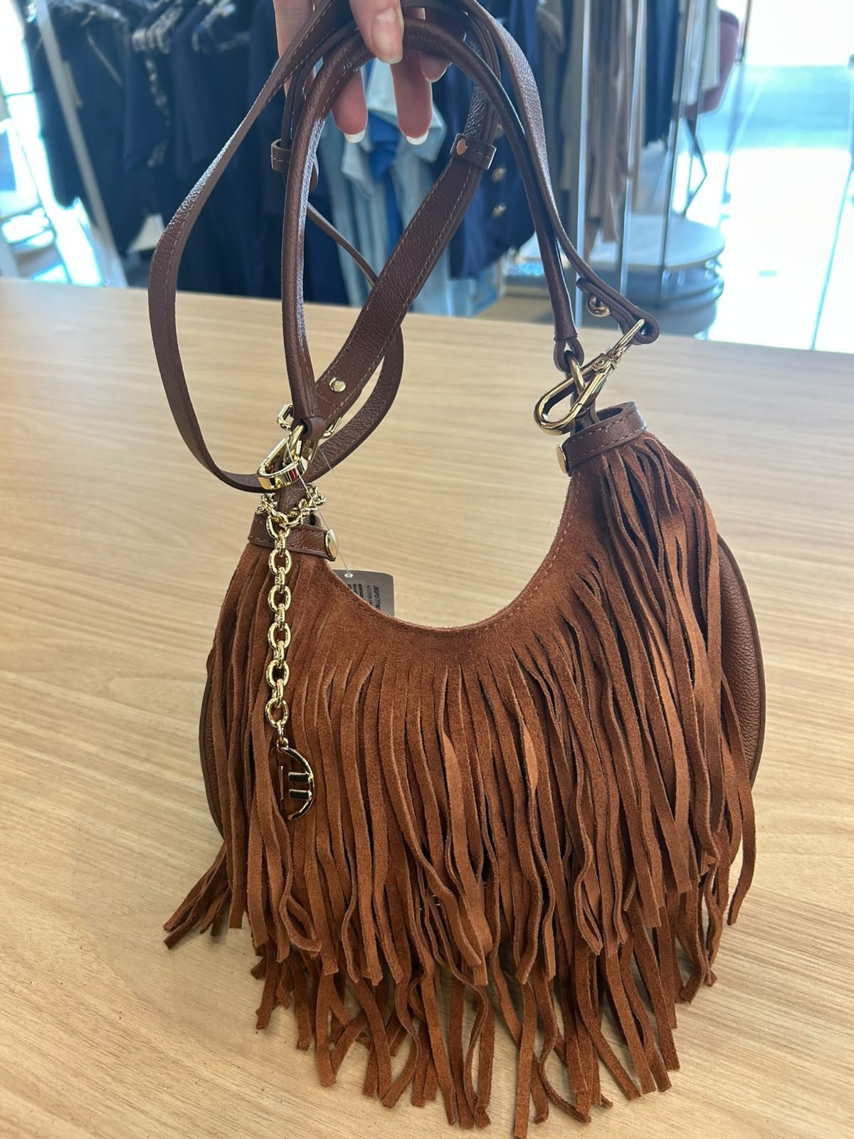 BOLSA FLOTER FRESH JORGE BISCHOFF- TABACO JBGF01778001