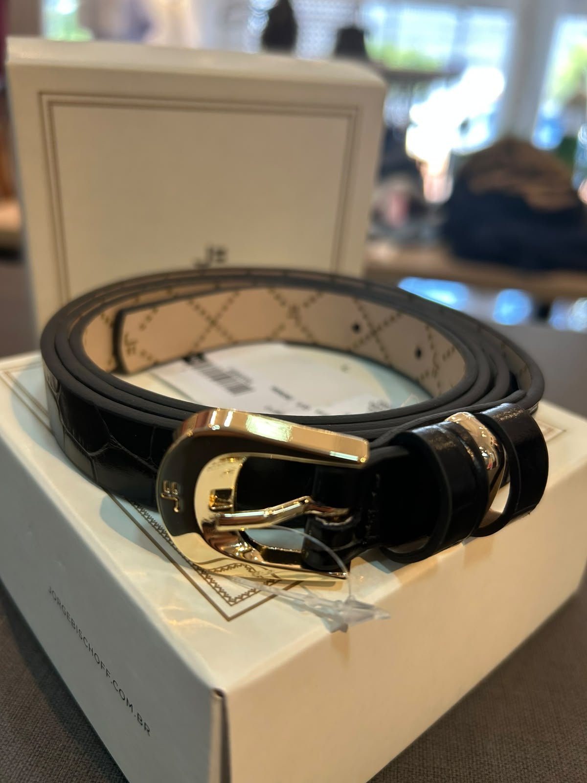 CINTO CROCO JORGE BISCHOFF- PRETO JCIF00156021